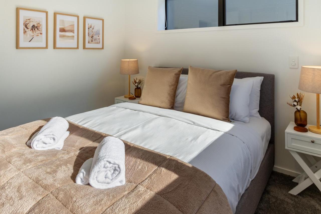 Modern Townhouse Cashel Street 2 Bed 2 Bath Apartamento Christchurch Exterior foto