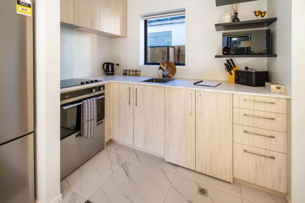 Modern Townhouse Cashel Street 2 Bed 2 Bath Apartamento Christchurch Exterior foto