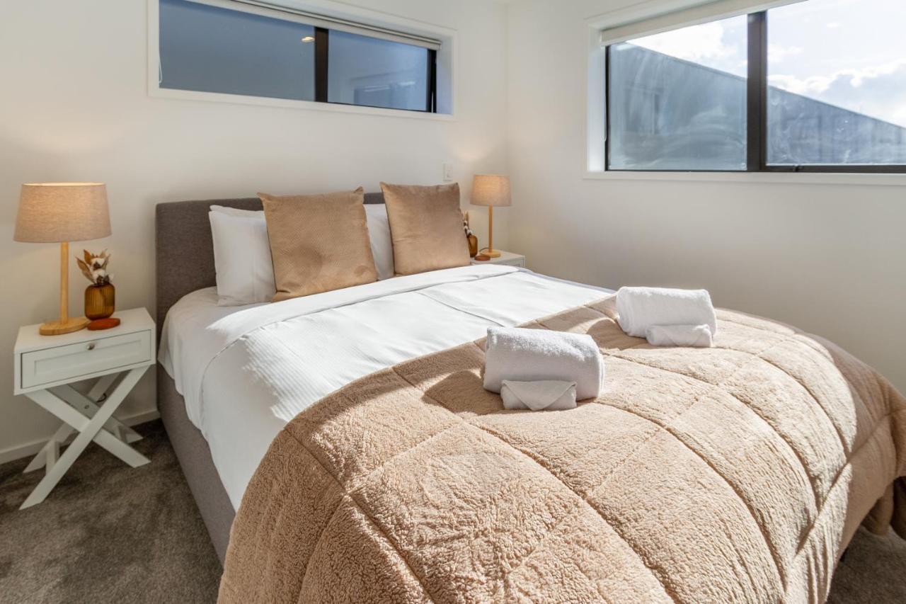 Modern Townhouse Cashel Street 2 Bed 2 Bath Apartamento Christchurch Exterior foto